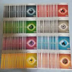 ポケカ　基本エネルギー　ミラーのみ　各２０枚　１６０枚セット　ポケモンGO