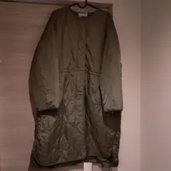 さらにお値下げ❗️アメリカンホリック　軽ポカ　キルティングロングコート　L