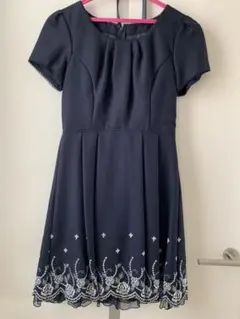 レストローズ☆刺繍入りワンピース 花柄ワンピース