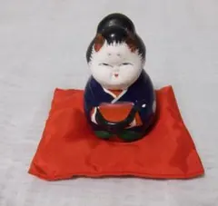民芸品　雛人形　土鈴　大谷幸康　作 大谷幸康作 陶器製 雛人形 土鈴 鈴 比翼雛 奈良 手向山八幡宮 縁起物