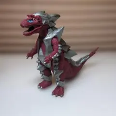怪獣 ソフビ フィギュア レッド