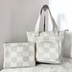 ANNE COQUINE アンコキーヌ　トートバッグ　ポーチ付き