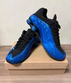 【極美品】NIKE SHOX R4 28.5cm blue black 青　黒