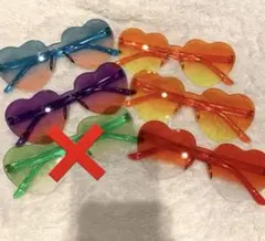 ハート型サングラス　5個　バラ売り可