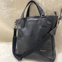星野源着用】マスターピース ビジネスバッグ レザー 2way 大容量