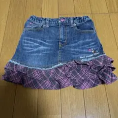 Angel Blue デニムフリルスカート 120cm