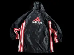 adidas 国旗タグ ナイロンシェルジャケットオールドアディダス