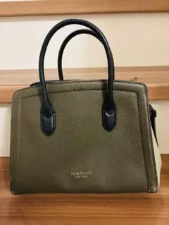 kate spade NEW YORK ケイトスペード ハンドバッグ カーキ
