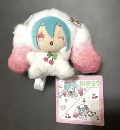 初音ミク×シナモロールマスコット桜Ver. 新品タグ付き