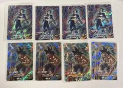 ドラゴンボールカード　ベジータ＆バーダック8枚セット美品（限定配布品）