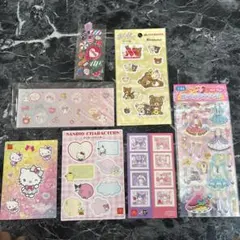 モスバーガー リラックマ ぷくぷくシール　サンリオ　シール　マック　女の子