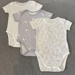 UNIQLO半袖ボディ肌着 80cm 3枚セット