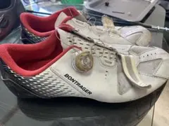 BONTRAGER 自転車シューズ ホワイト/レッドのサムネイル