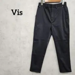 Vis ビス　ストレッチパンツ　カジュアル　ブラック　Sのサムネイル