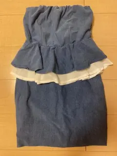 LIPSERVICE デニム　セットアップ　キャバ