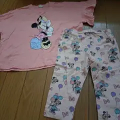 Disney ミニーマウス パジャマセット