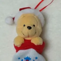 Disney くまのプーさん クリスマスマスコット