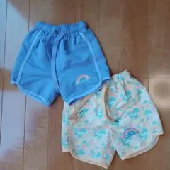 ★しまむら、ロゴス★ハーフパンツセット　女の子130