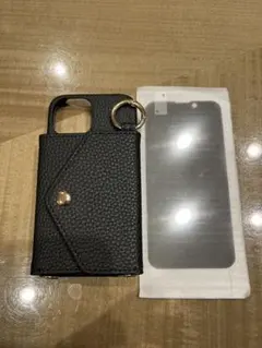 iPhoneケース　ストラップ付きiPhone13mini