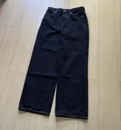 UNIQLO ワイドストレートジーンズ　woman26(66cm)