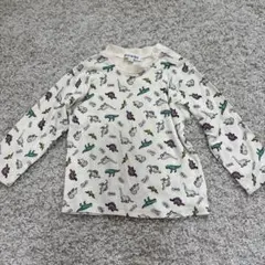 SHOO LA RUE 恐竜柄 長袖Tシャツ 90cmのサムネイル