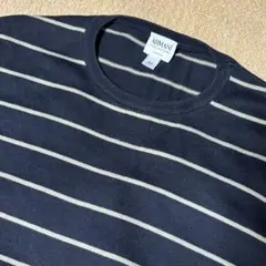 【美品】Armani Collezioni ボーダーニットT