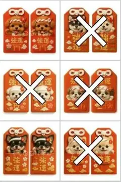 【442】そら様パネル　お守り☆強運わんこ（トイプ・チワワ）