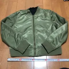 earth music&ecology MA-1 ブルゾンリバーシブル S