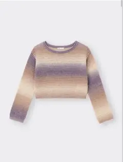 GU ライトヘアリーグラデーションセーター