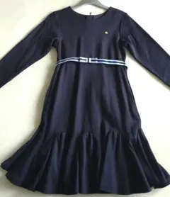 【ケイト・スペード】ネイビー 長袖 ワンピース