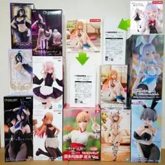 美少女 フィギュア まとめ売り アルベド 喜多川海夢 アーリャ タイクレ限定