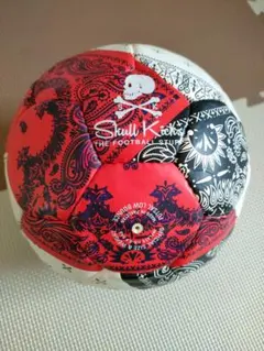 Skull Kicks フットサルボール ペイズリー柄