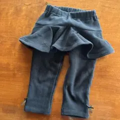 フリル付きブラックレギンス 90cm