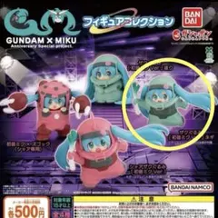 【匿名配送】①ザクぐるみ［初音ミクVer.］ネギ　フィギュアコレクション
