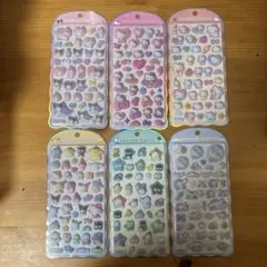 正規品　コットンパフィー シール 6枚セット サンリオ