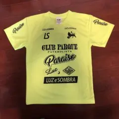 Luz e Sombra 蛍光イエロー サッカーシャツ 160