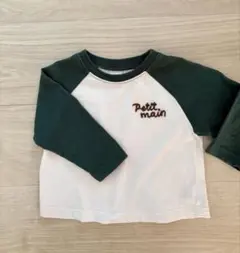 petit main ラグラン長袖Tシャツ