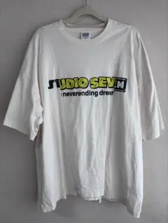 GU × STUDIOSEVEN コラボ Tシャツ XL ホワイト クリームのサムネイル