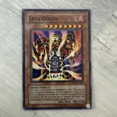 【希少】遊戯王　英語版　RP1996版　溶岩魔人ラヴァゴーレム　スーパーレアだ
