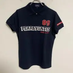 PEARLY GATES ネイビーポロシャツ 2 レディース