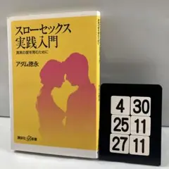 スローセックス実践入門 真実の愛を育むために 4-30*25.27*11