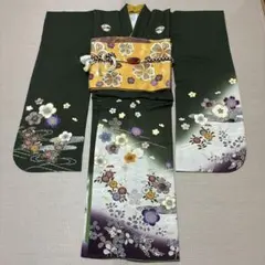 振袖用襦袢 反物 赤色とオレンジ鶴 紗綾綸子 新品 - メルカリ