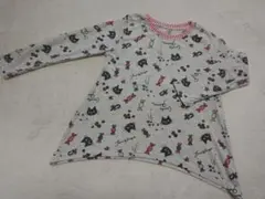 ネコ柄　トップス★120