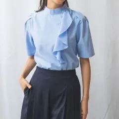 ストロベリーフィールズ♡ブラウス38、M、ラベンダー、クリーニング済 