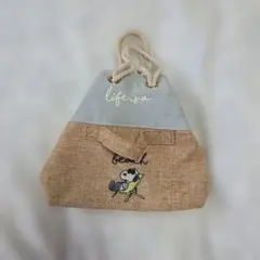 Snoopy Life is a beach トートバッグのサムネイル