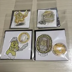 パラダイスカフェ おぱんちゅうさぎ★んぽちゃむ★きみまろ アクリルスタンド