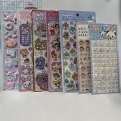 正規品　ボンボンドロップシール　しずくちゃん　プチドロップステッカー　平成はっぴ