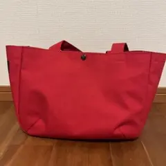 TULLY'S COFFEE レッドトートバッグ