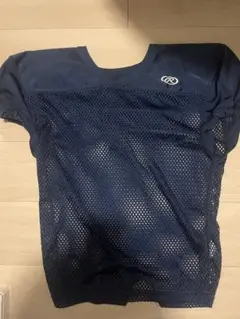 Rawlings アメリカンフットボール シャツ ネイビー M
