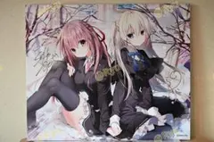 サクラノ刻 直筆サイン入り 稟＆雫特大ファンダムアート サクラノ刻 直筆サイン入り 稟＆雫特大ファンダムアート